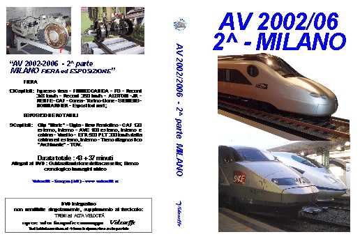 DVD - AV 2002/06 2^ parte Milano